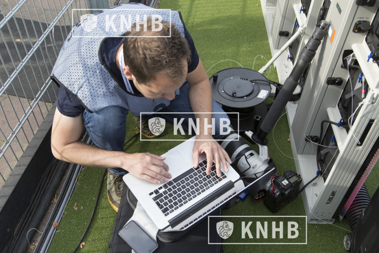 Fotografen aan de werk